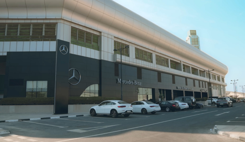 Nasser Bin Khaled Automobiles New Express Service Center for Mercedes Benz